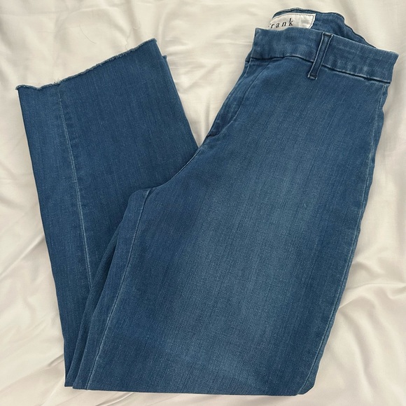 Frank & Eileen Women’s Kinsale Performance Crop Trouser Pants Jeans Size 8 - Picture 2 of 7